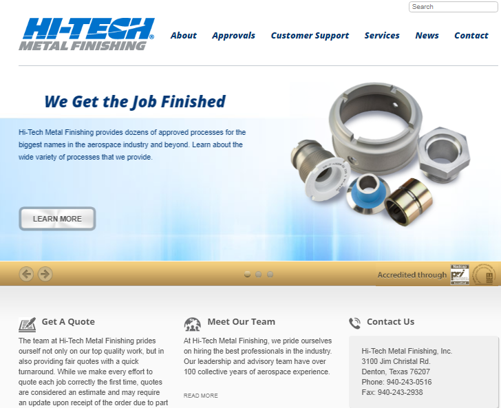 Hi-Tech Metal Finishing