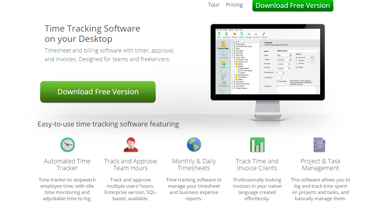 Easy Time Tracking